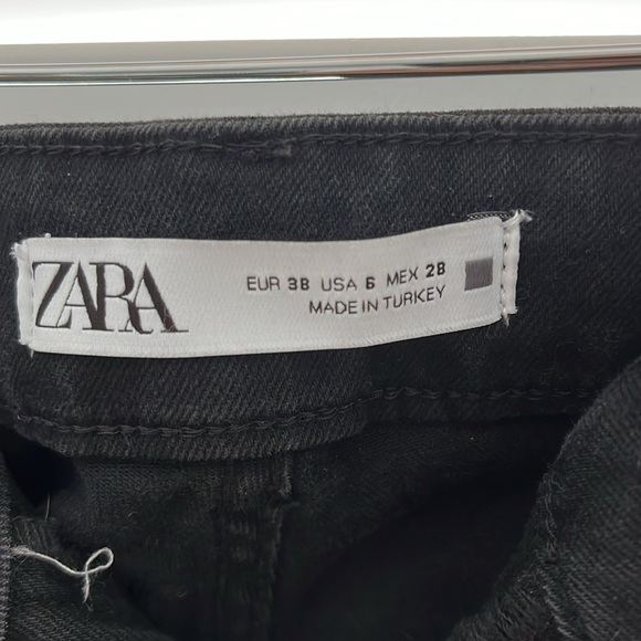 Zara black denim with studs - Picture 6 of 6
